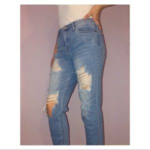 Mom jeans size 8